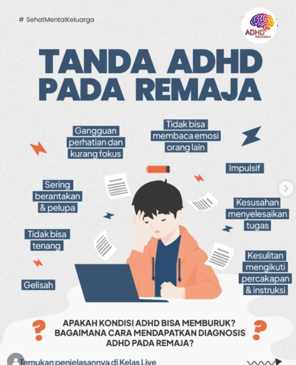 Screening ADHD Non-Diagnostik: Edukasi Awal bagi Orang Tua di Kabupaten Sekadau